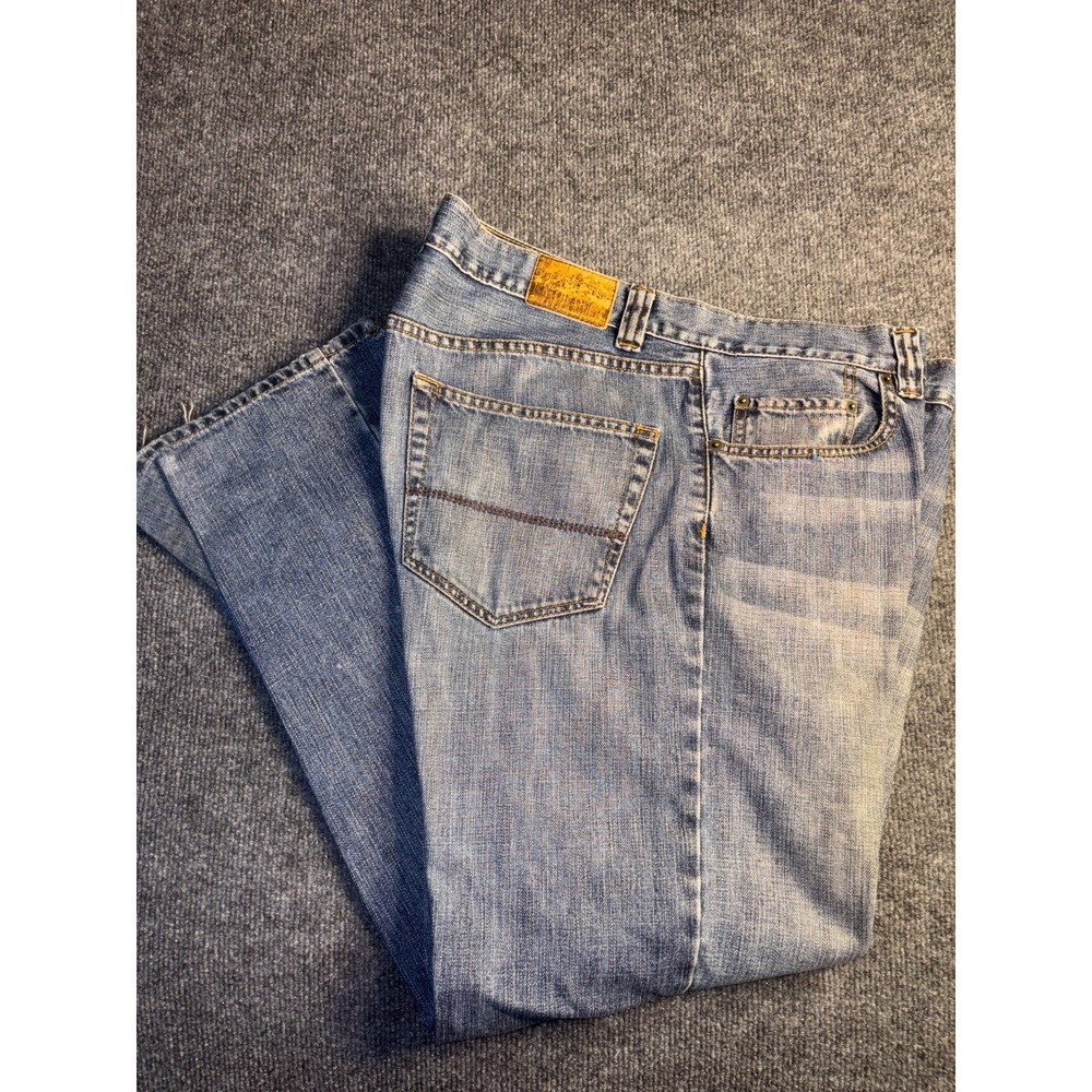 Vintage Sonoma Jeans Mens 36x30 Blue Denim Original Fit Straight Leg Button Fly